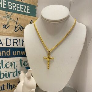 Cross Durban Sunset Chunky Statement Necklace